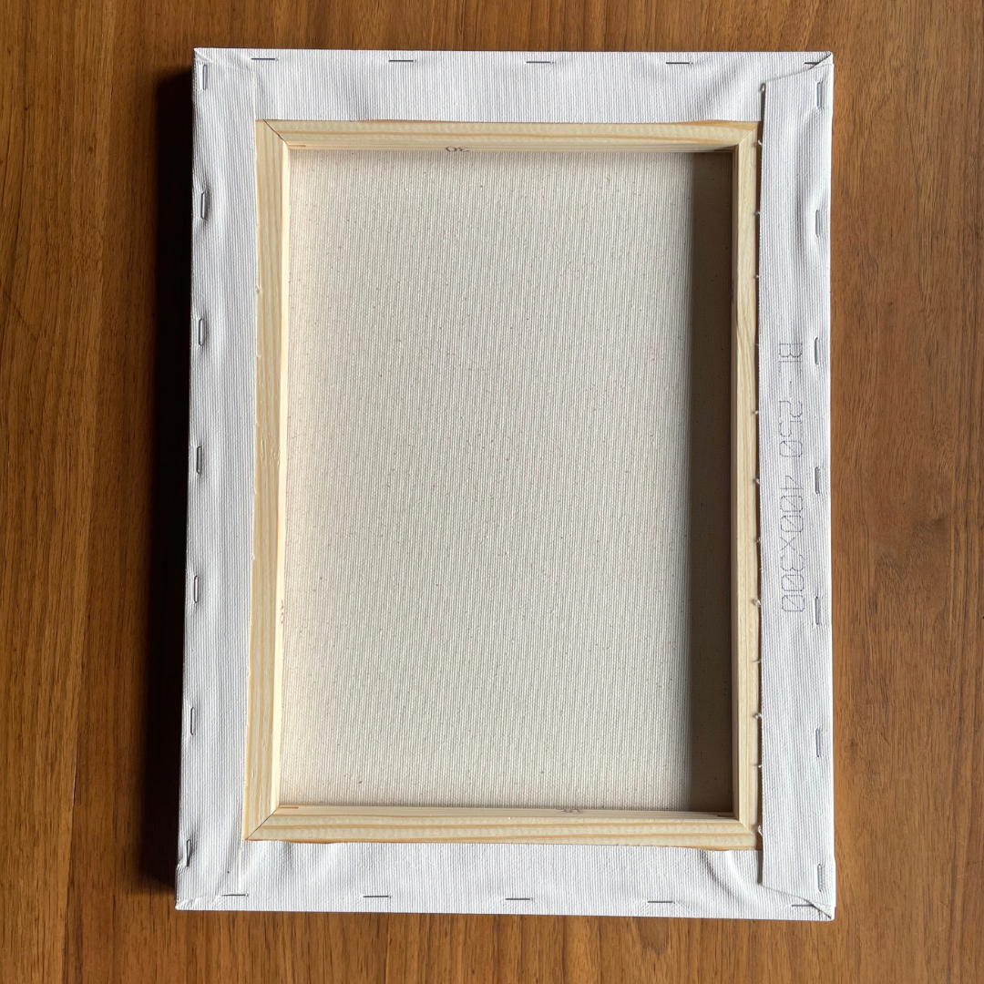 Strukturpaste Fein 1,7Kg + 3er Spachtel-Set + 2x Keilrahmen 40x30cm