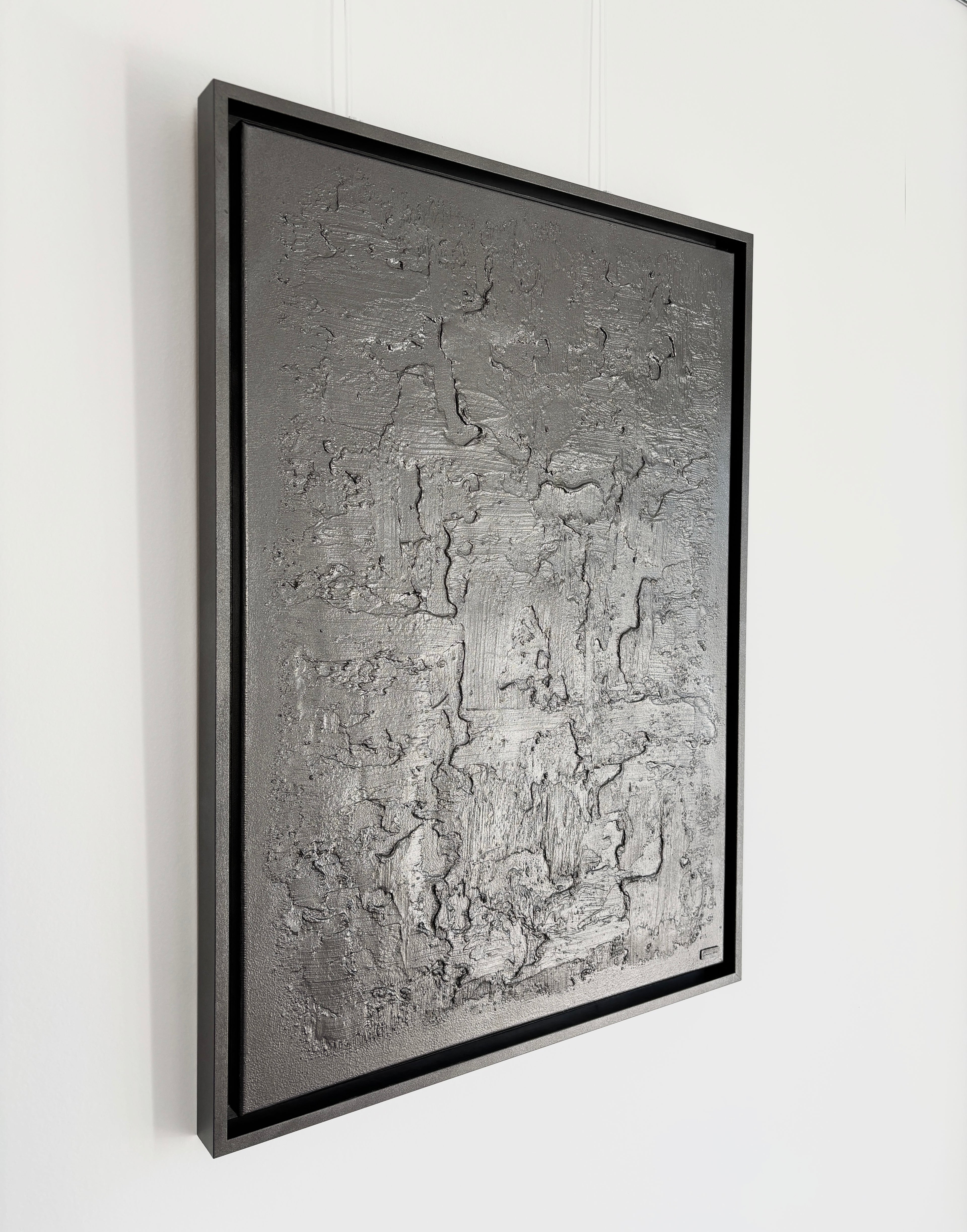 Metallic Graphit - by Kira Faßbender (54x74cm)