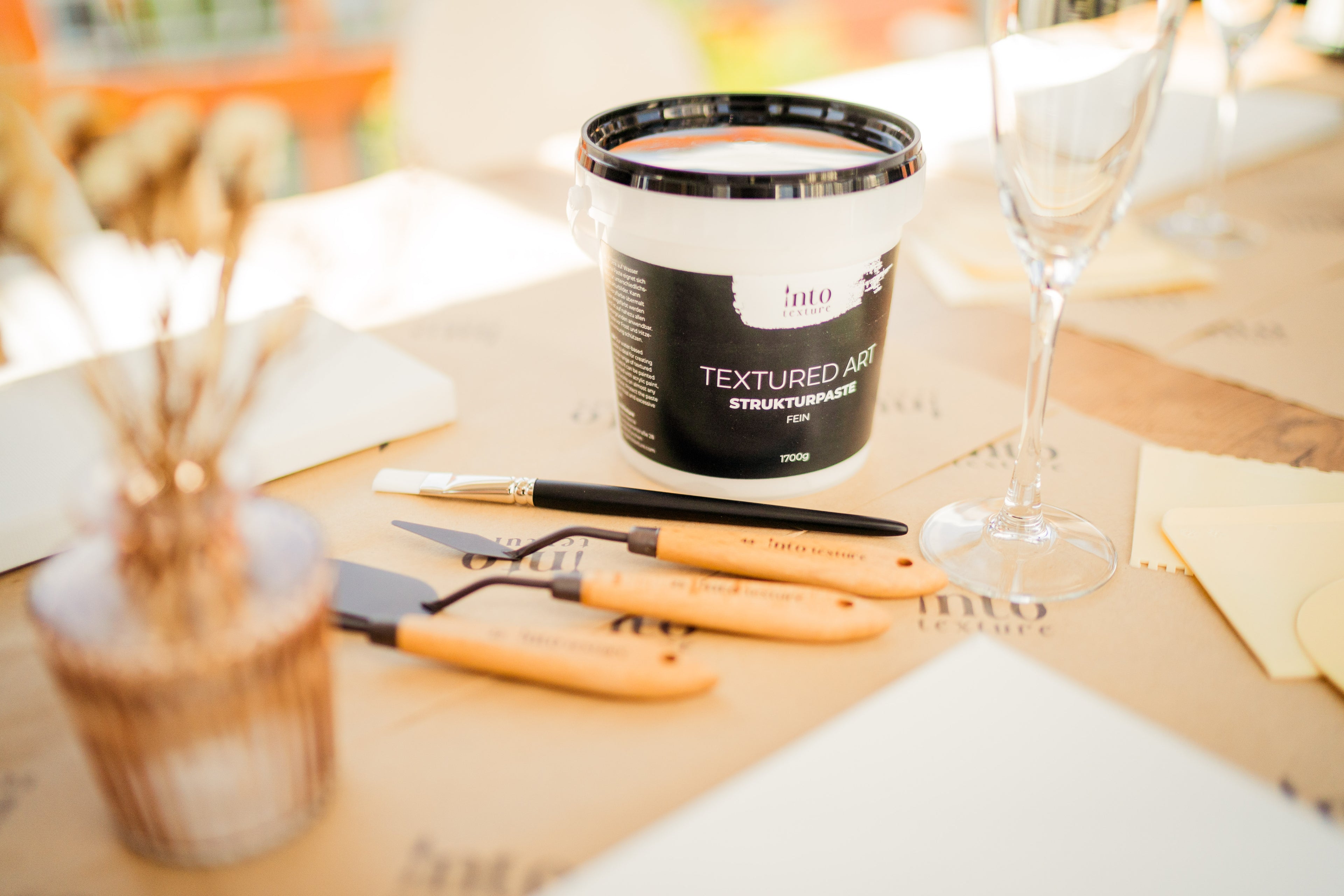 Textured Paste and Palette knives for Textured Art