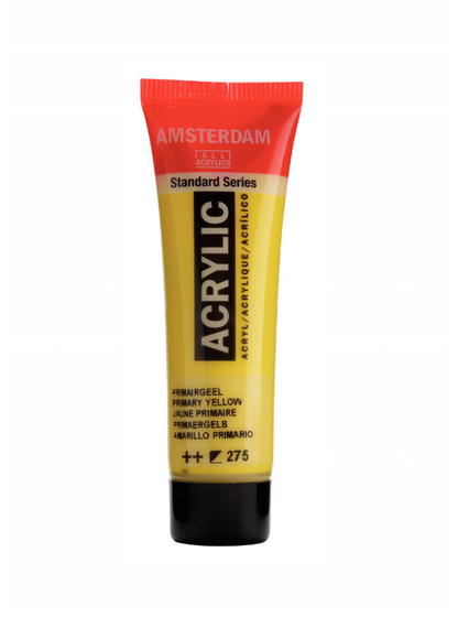 Primärgelb 275 Acrylfarbe Tube 20 ml Standard Series - AMSTERDAM (Royal Talens)