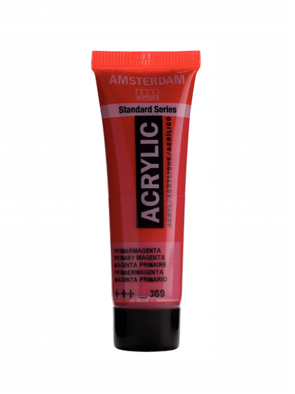 Primary Magenta (369) – Acrylic Paint Tube 20 ml – Standard Series – AMSTERDAM (Royal Talens)