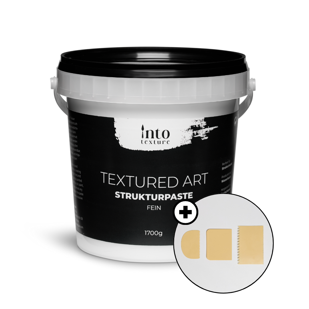 Fine Texture Paste - Premium Quality (1.7kg) + Set of 3 spatulas