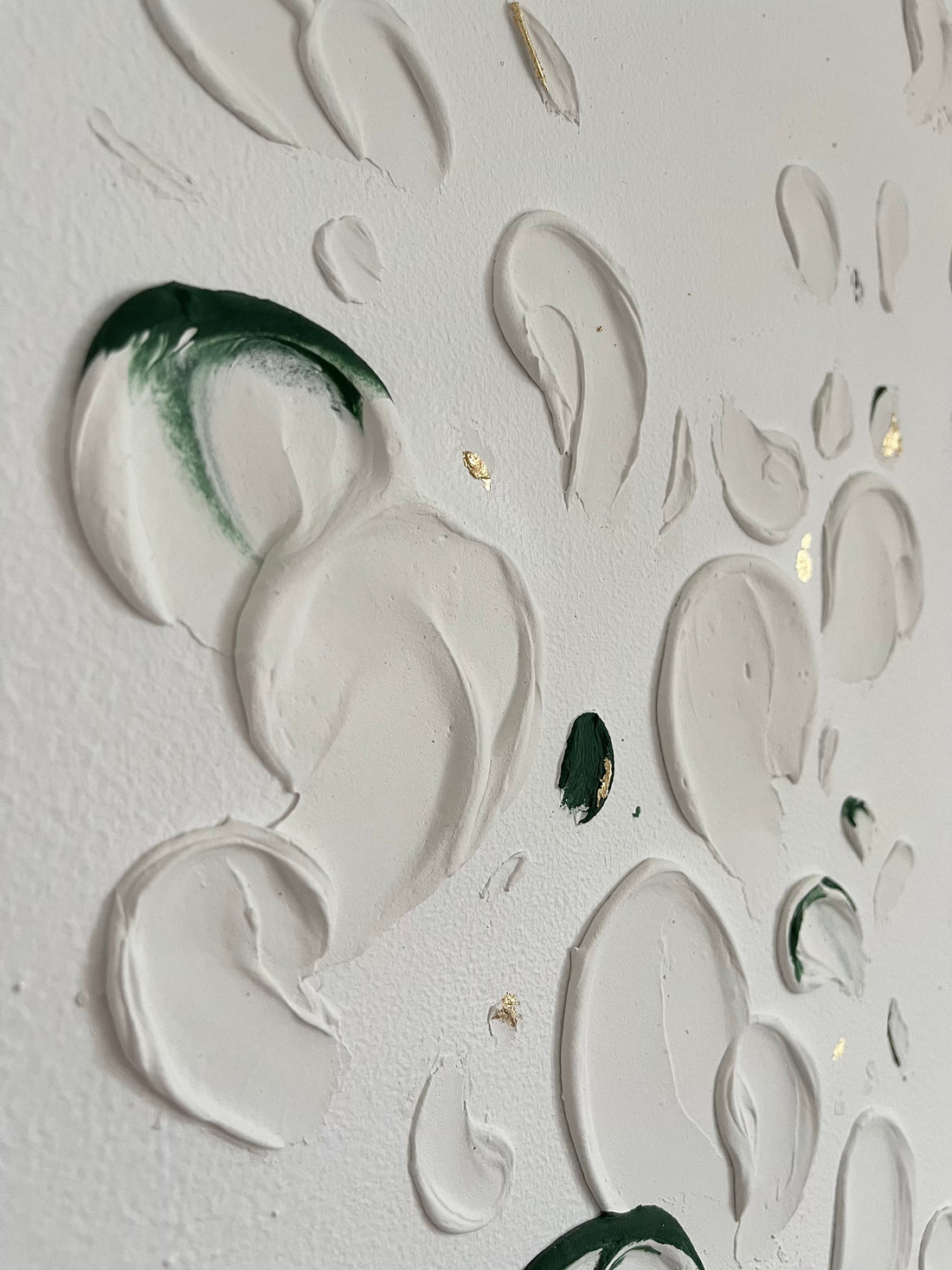 White Drops - by Tanja Reineck (50x70cm)