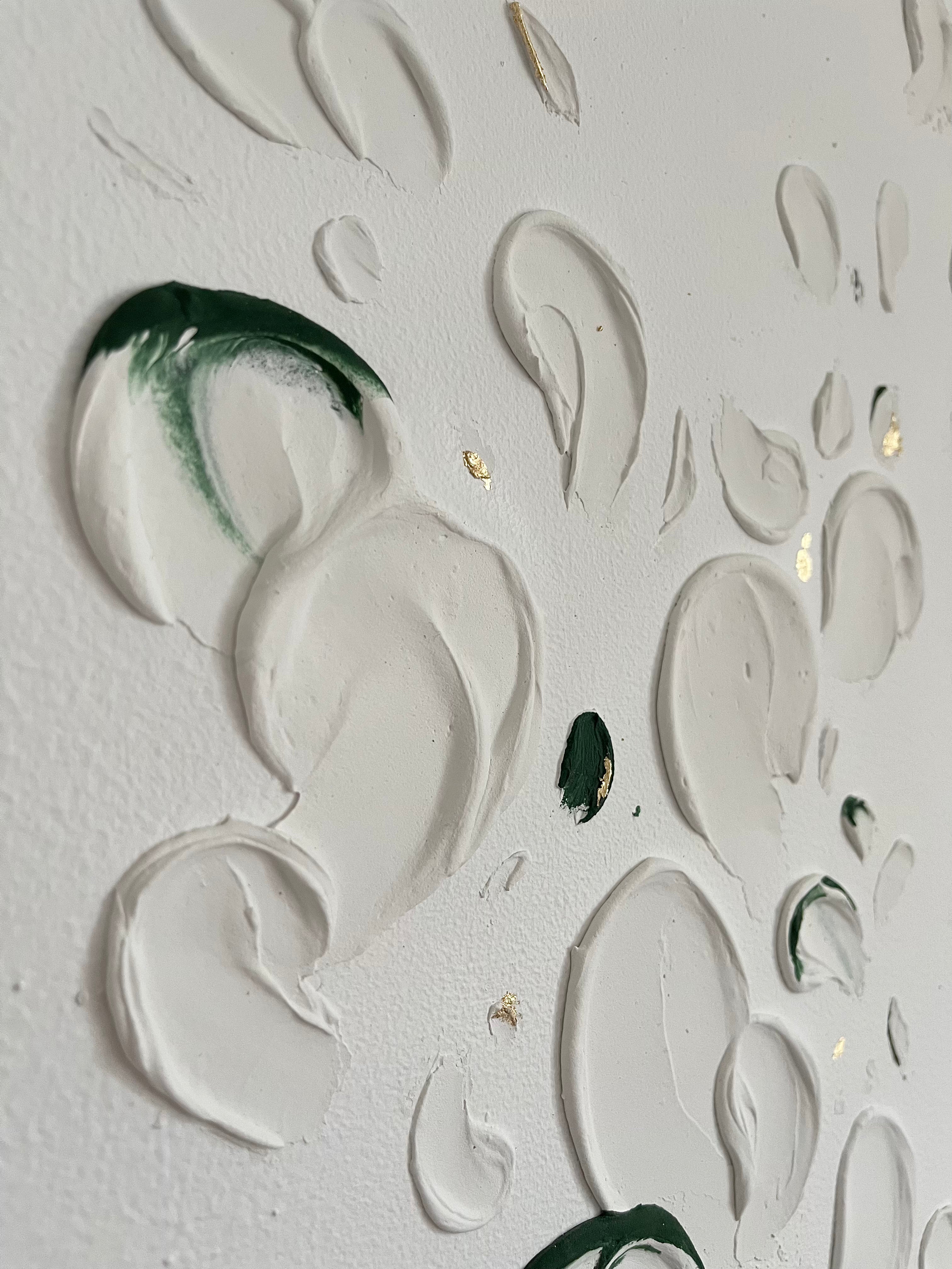 White Drops - by Tanja Reineck (50x70cm)