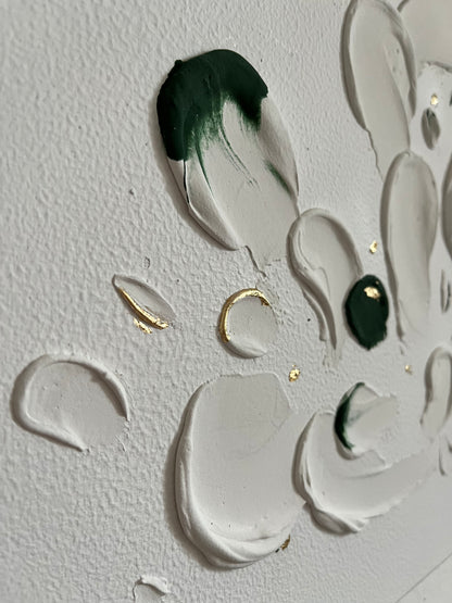 White Drops - by Tanja Reineck (50x70cm)