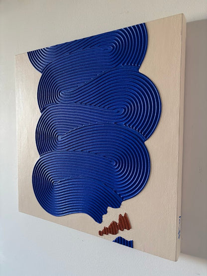 Moment no. 2 - by Kinga Ksybek (40 x 40xm)
