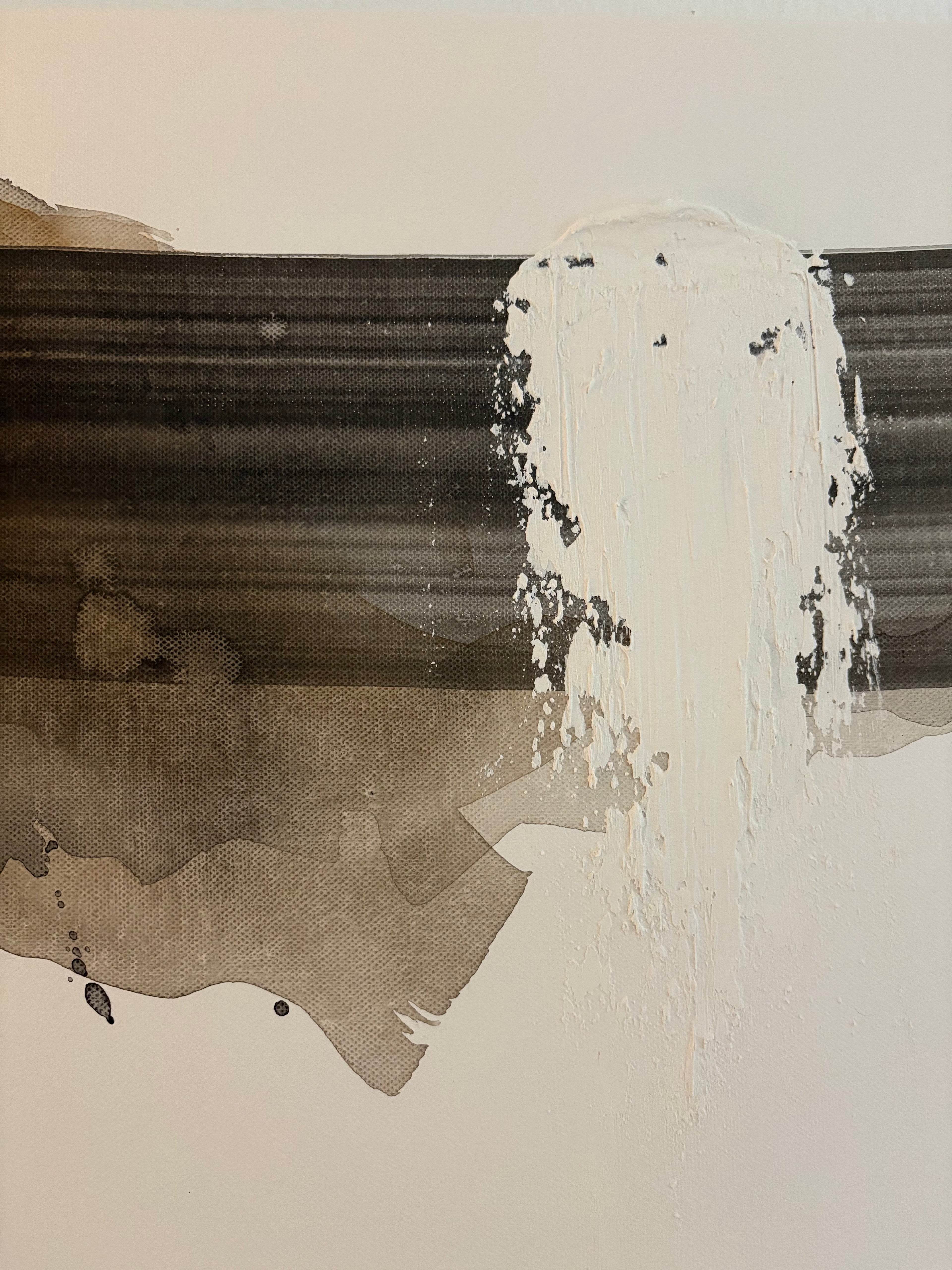 Between Currents - by Nathalie Larsen Shelbaya (2x 50x50cm)