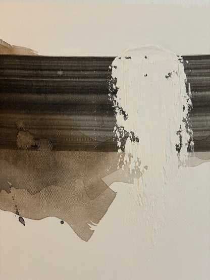Between Currents - by Nathalie Larsen Shelbaya (2x 50x50cm)