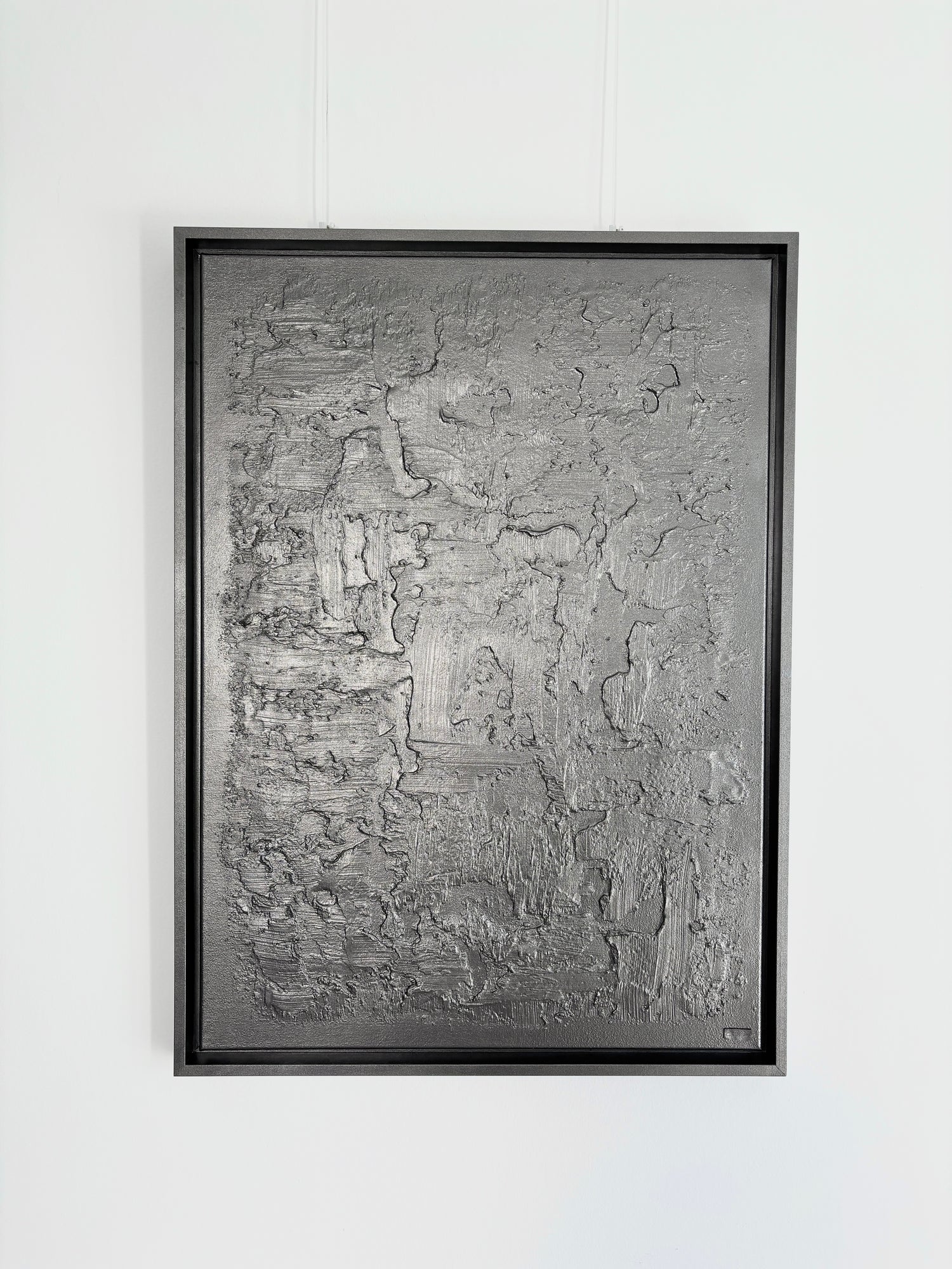 Metallic Graphit - by Kira Faßbender (54x74cm)