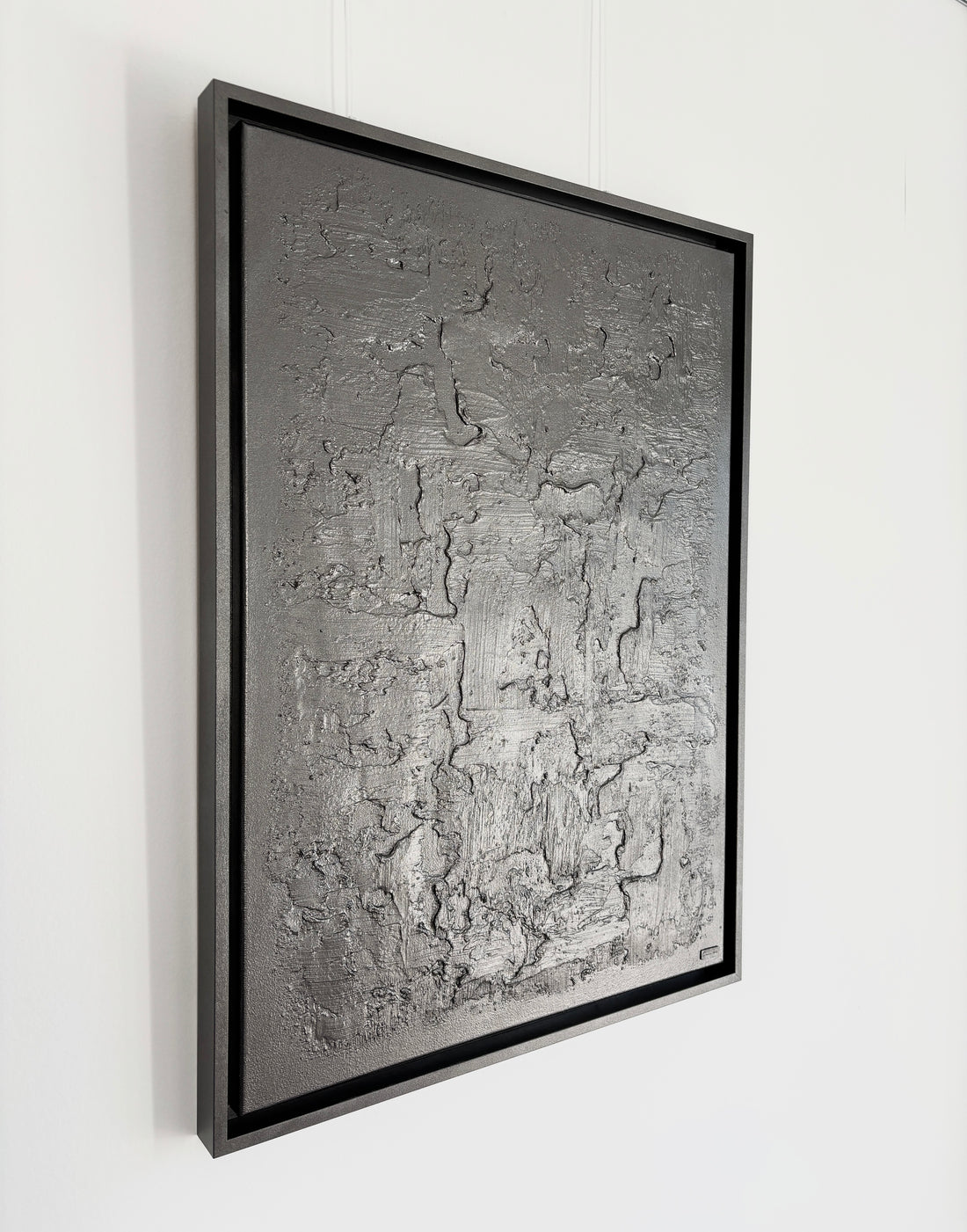 Metallic Graphit - by Kira Faßbender (54x74cm)