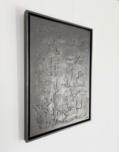 Metallic Graphit - by Kira Faßbender (54x74cm)
