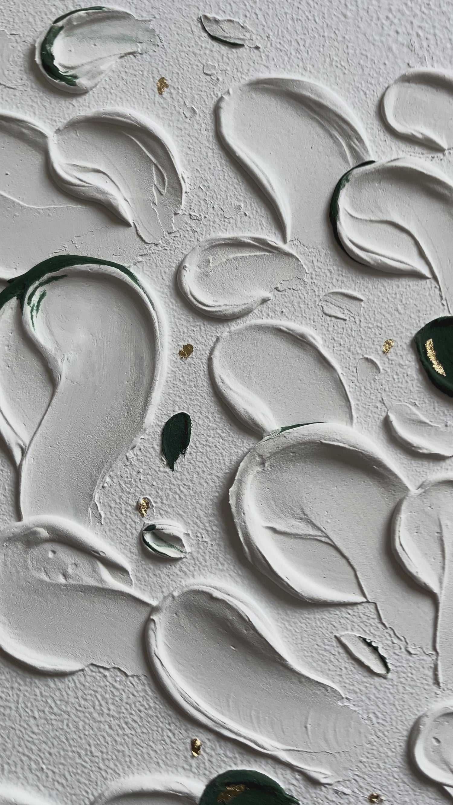 White Drops - by Tanja Reineck (50x70cm)